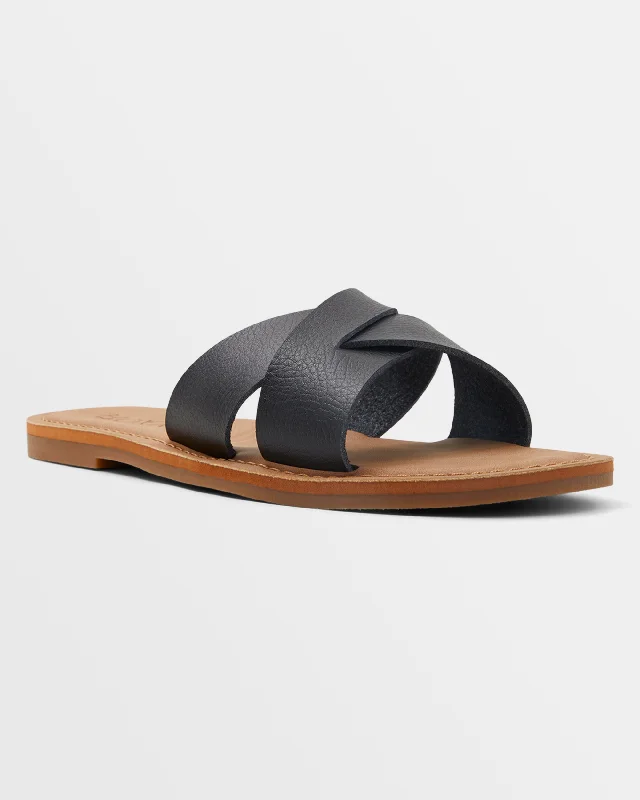 Andreya Sandals - Black