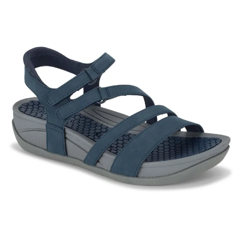 Baretraps Womens Deena Cushioned Footbed Strappy Sandals