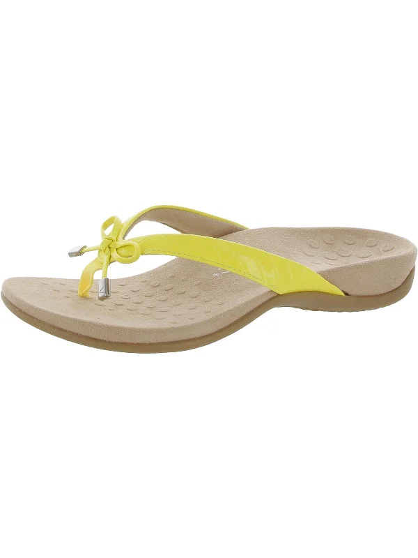 yellow patent croc