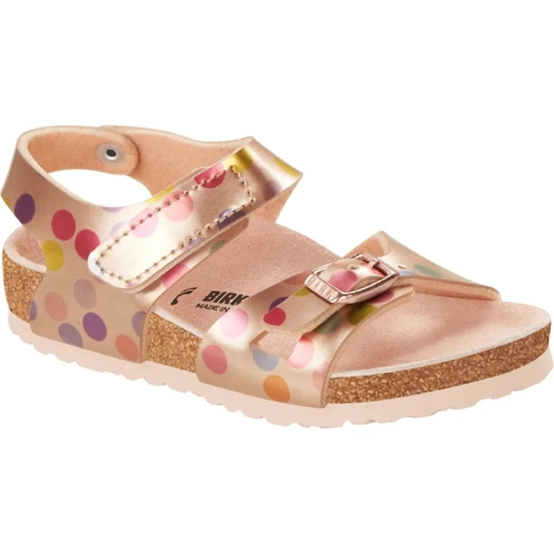 Birkenstock Colorado Kids Metallic Dots Copper Sandals