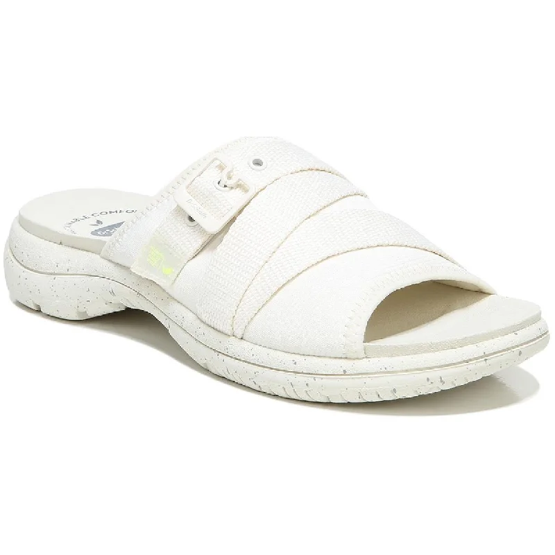 Dr. Scholl's Shoes Womens Adelle Open Toe Adjustable Slide Sandals