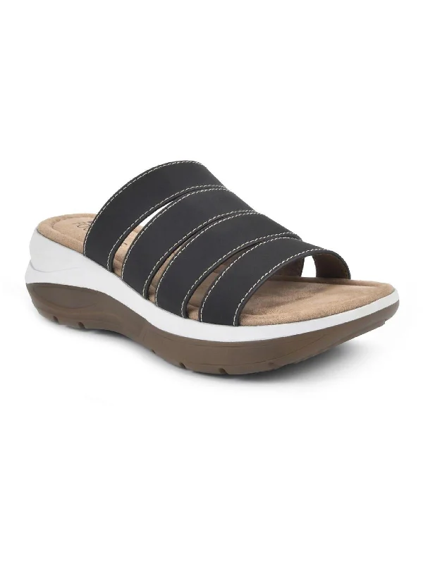 Fascinate Womens Slides Slip On Footbed Sandals