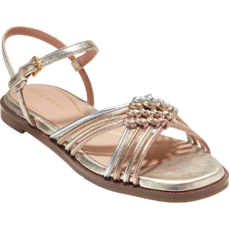 JITNEY KNOT SANDAL Womens Leather Slingbacks Strappy Sandals