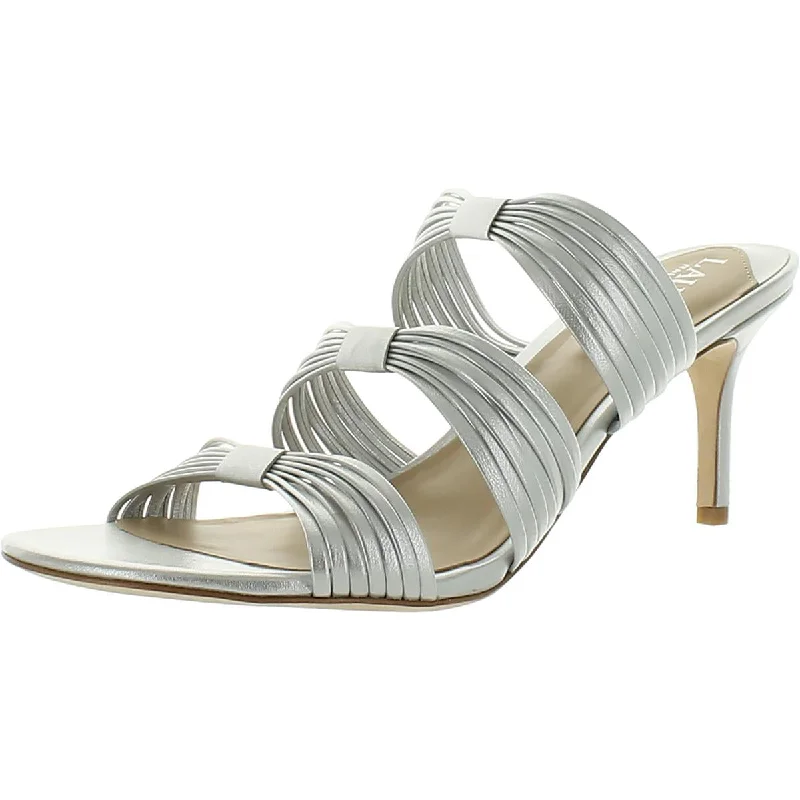 Lauren Ralph Lauren Womens Leather Mule Sandals