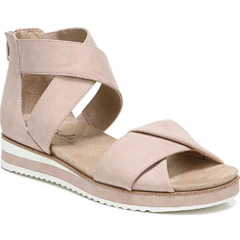 LifeStride Womens Zoom Flatform Sandals