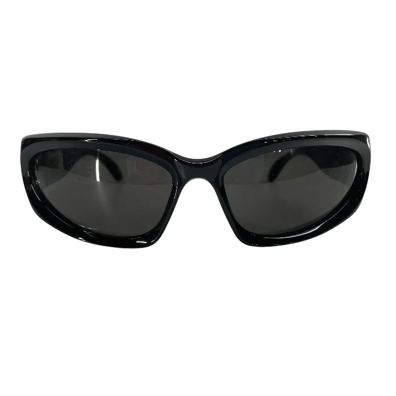 BALENCIAGA/Sunglasses/Celluloid/BLK/FUTURISTIC