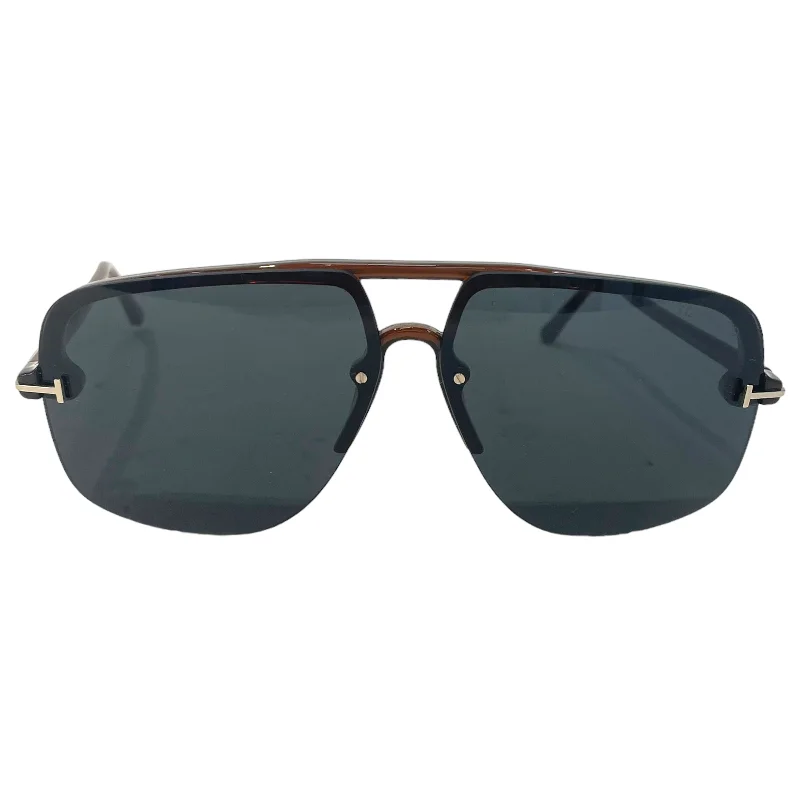 TOM FORD/Sunglasses/Celluloid/BLK/Oval/