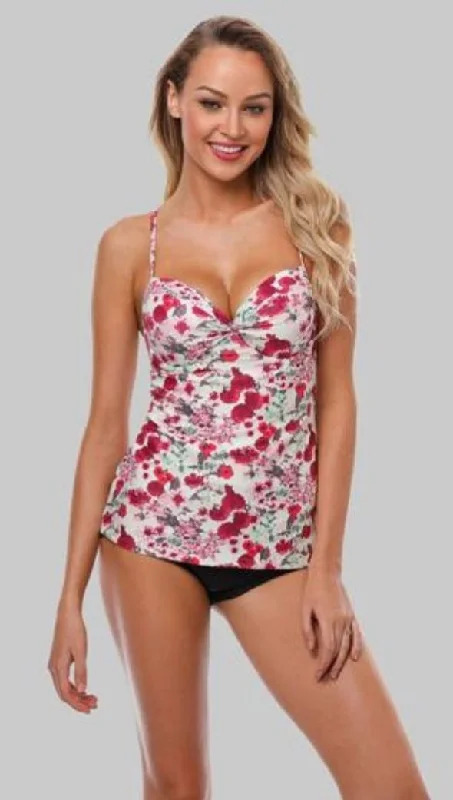 ARIANA - Women Padded Push Up Tankini Set