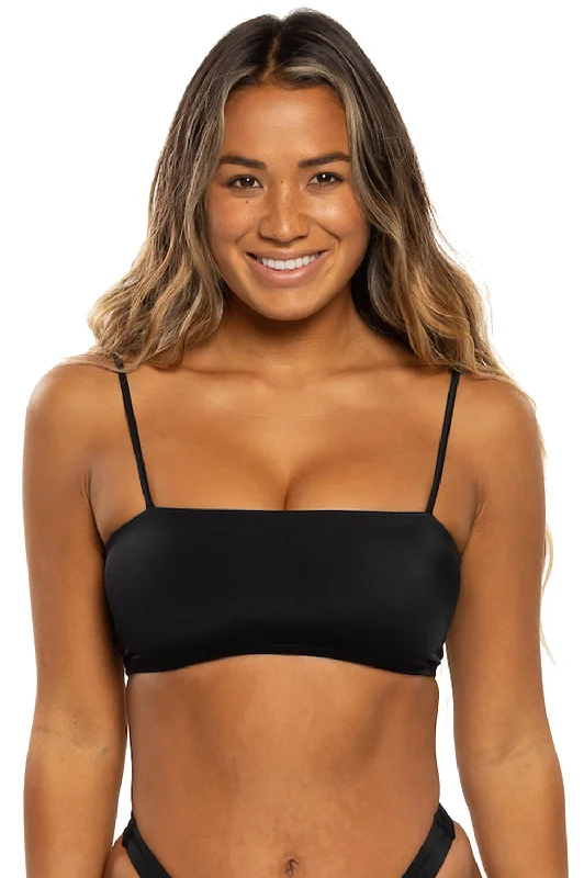 Chika Bikini Top - Black