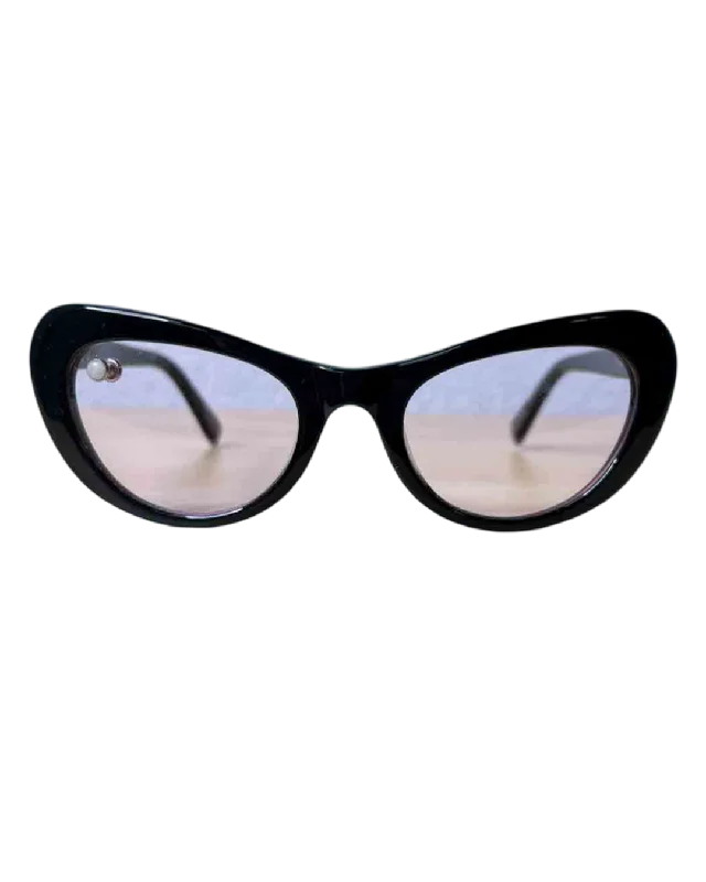 One Size | POMS Black Sunglasses