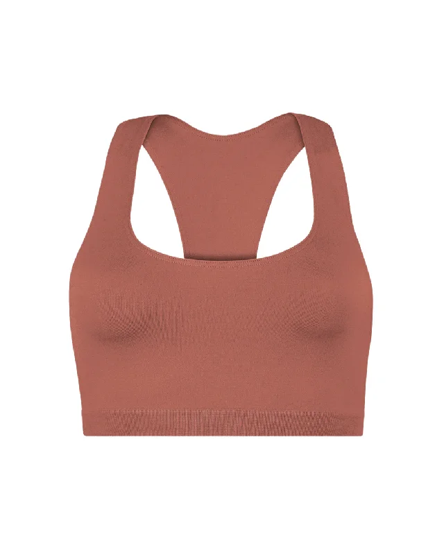 ELATED Bra Top | Rusty Pink