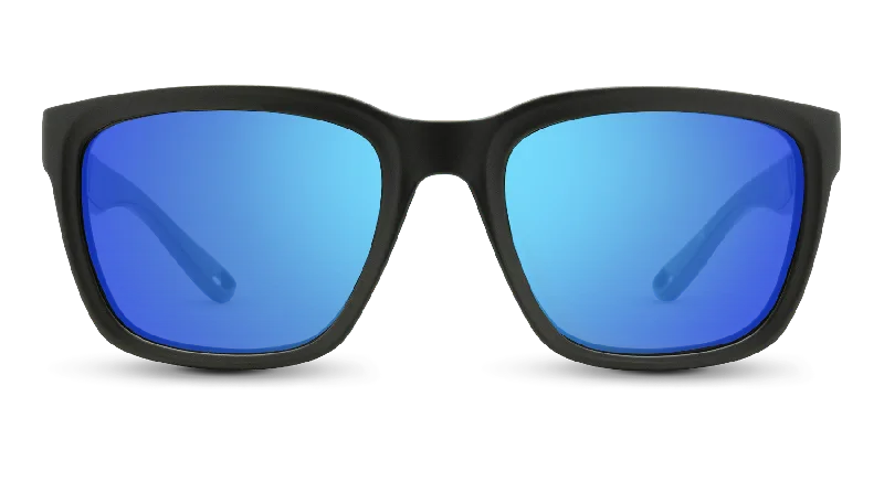 Black Frame - Blue Lens