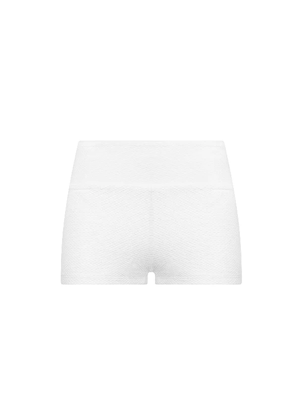 Hey Shorty Bikini Brief – Ivory Honeycomb