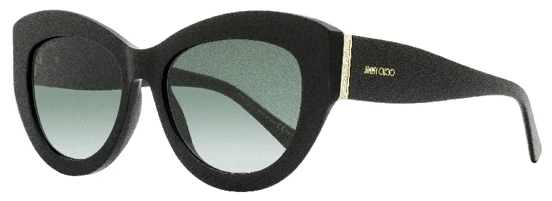 Jimmy Choo Women's Cat Eye Sunglasses Xena 8079O Black 54mm