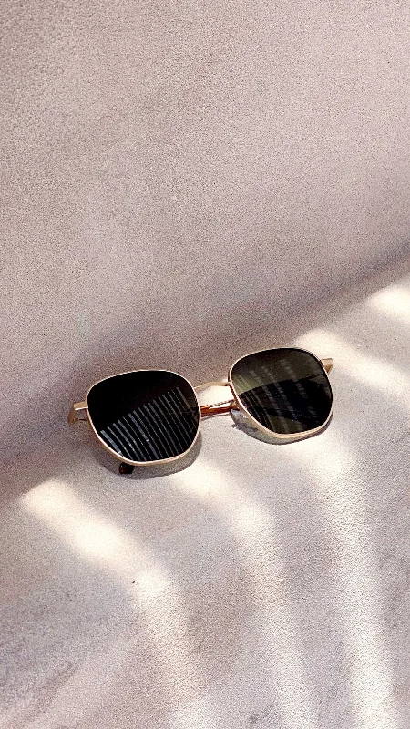 Karmen Sunglasses - Black/Gold