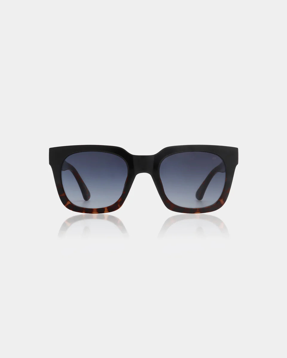 Nancy Black Denim Tortoise