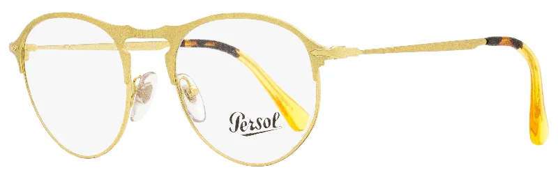 Persol Men's Aviator Eyeglasses PO7092V 1069 Painted Gold/Gold 50mm