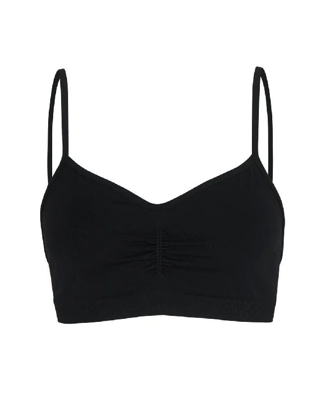 POISE Bra Top | Black