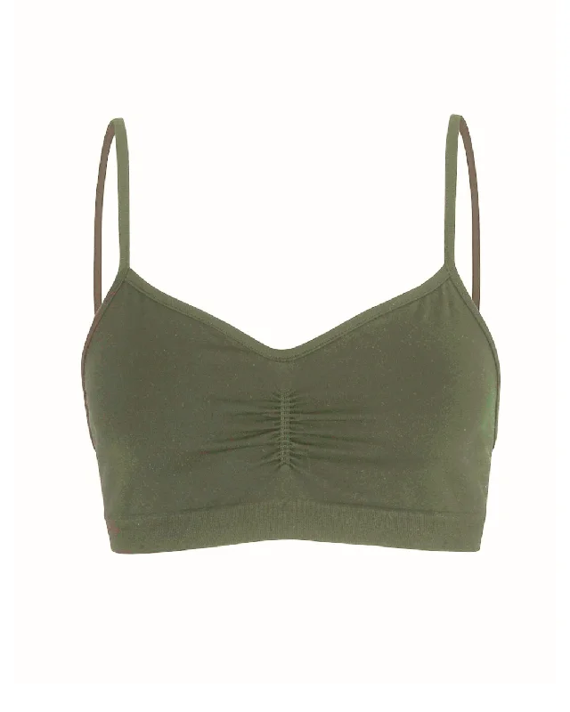 POISE Bra Top | Olive