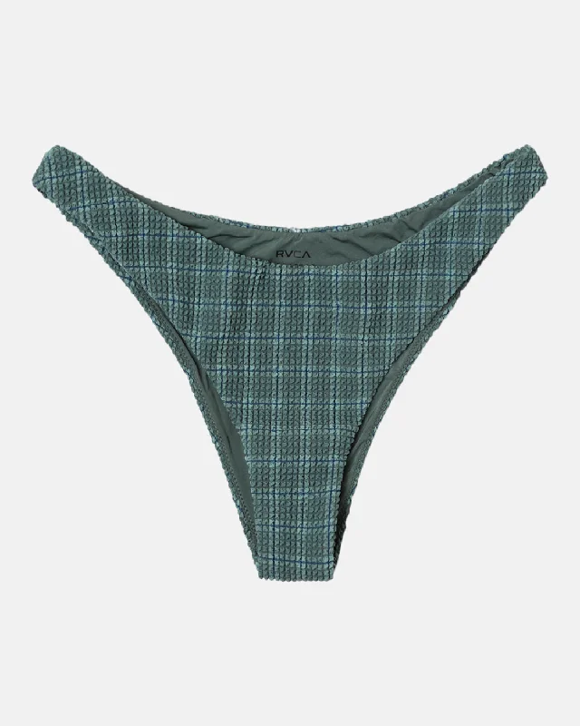 Prepped Medium French Bikini Bottoms - Jade