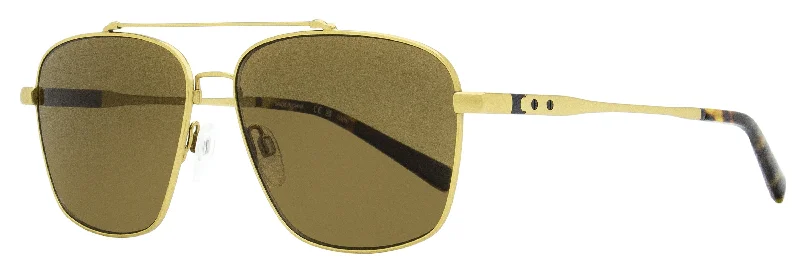 Shinola Men's Flexon Navigator Sunglasses SH2100SPM 717 Satin Gold 59mm