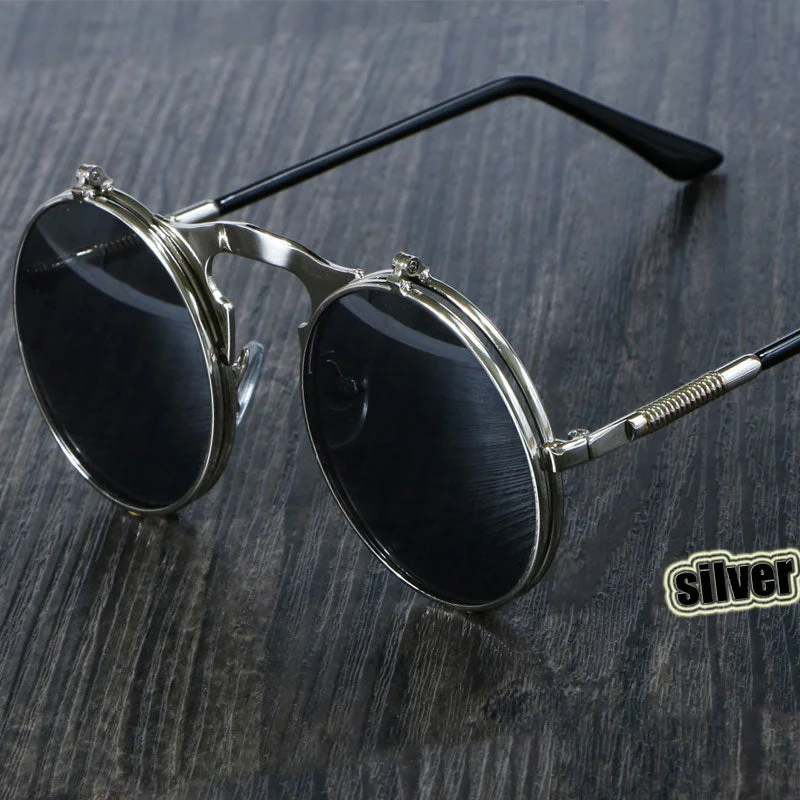 Steampunk Round Sunglasses