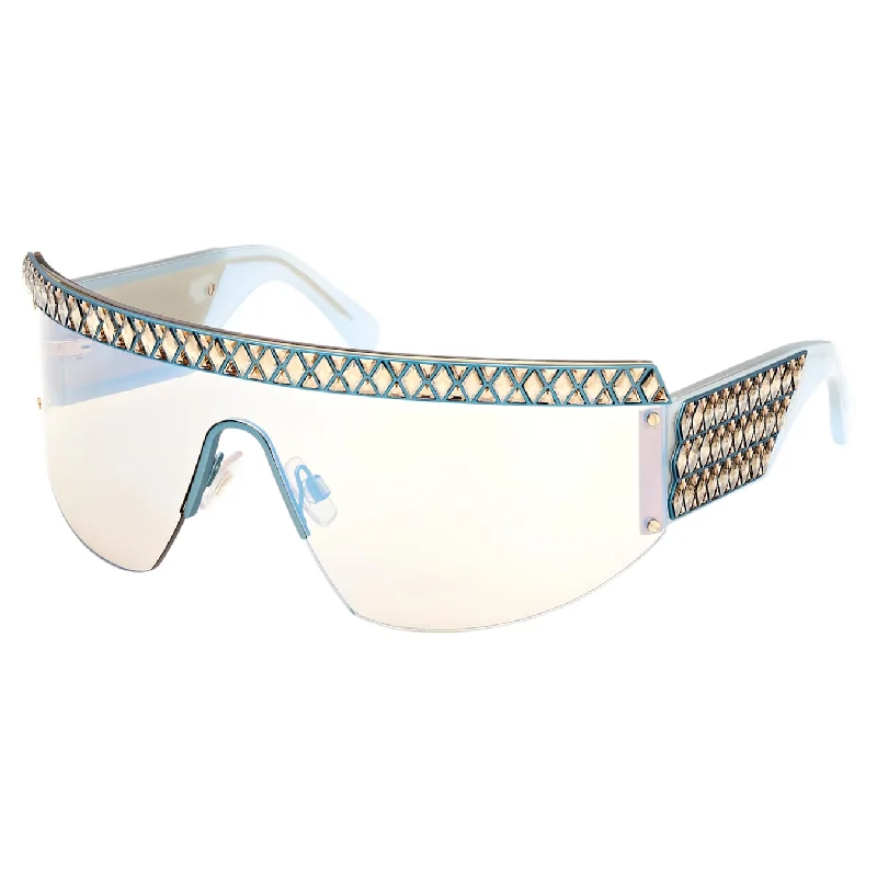 Swarovski Women's 99 mm Blue Sunglasses 5634749