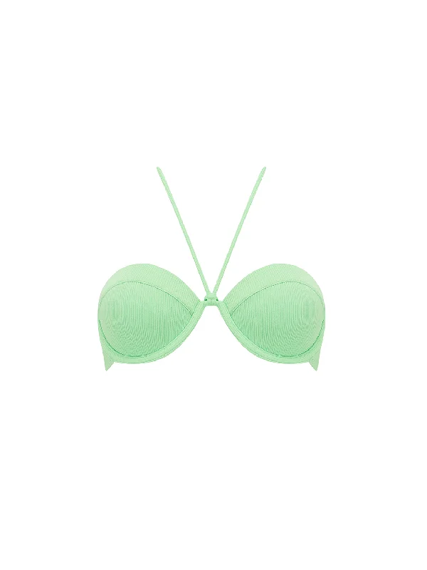 The All Tied Up Halter - Pistachio