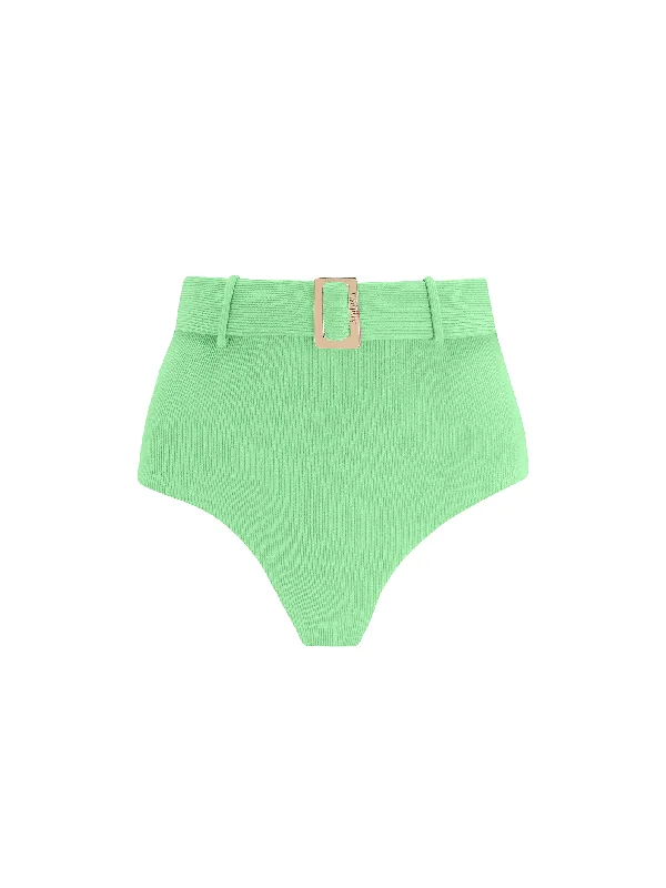 The Belted Brief - Pistachio