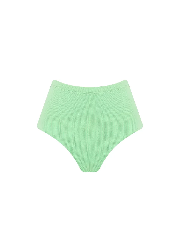 The Sculpting High Waist Brief - Pistachio