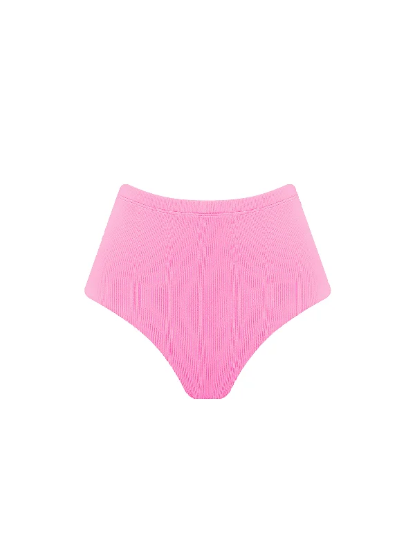 The Sculpting High Waist Brief - Strawberry