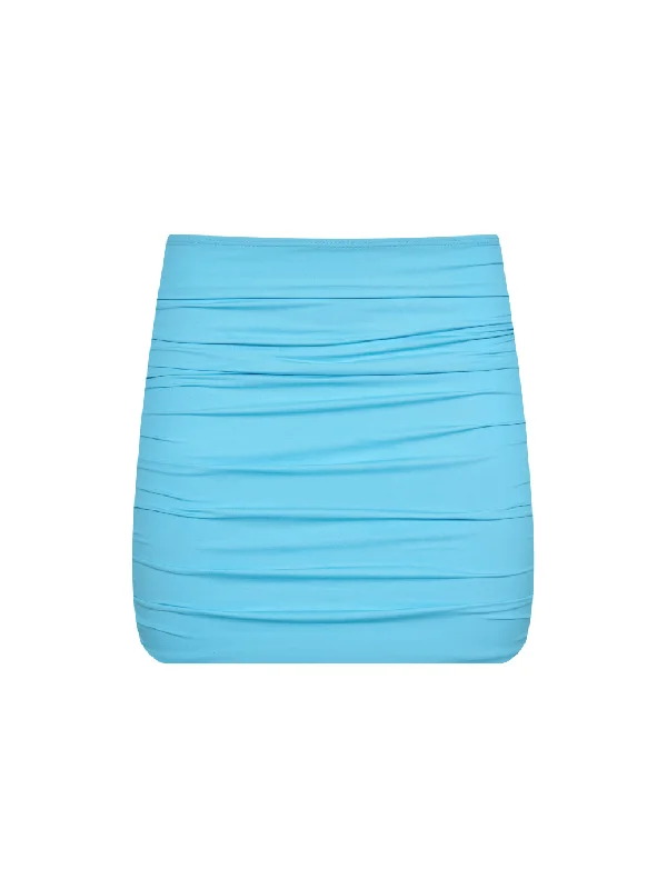 The Twiggy Miniskirt – Aqua