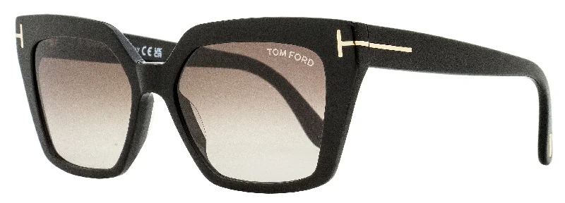 Tom Ford Women's Winona Sunglasses TF1030 01Z Black 53mm