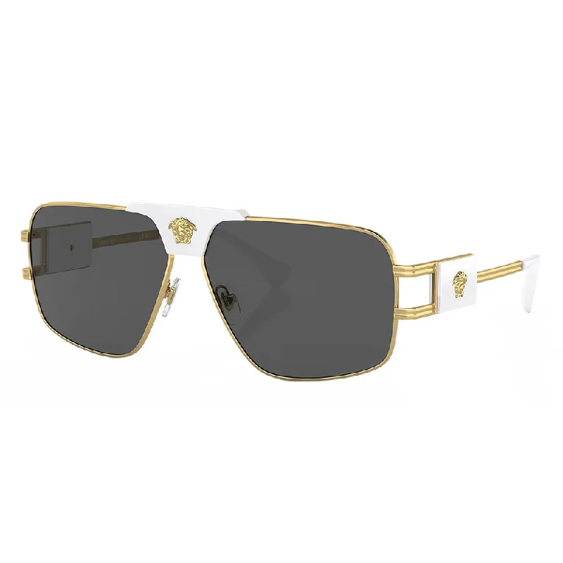 Versace  VE 2251 147187 63mm Unisex Square Sunglasses